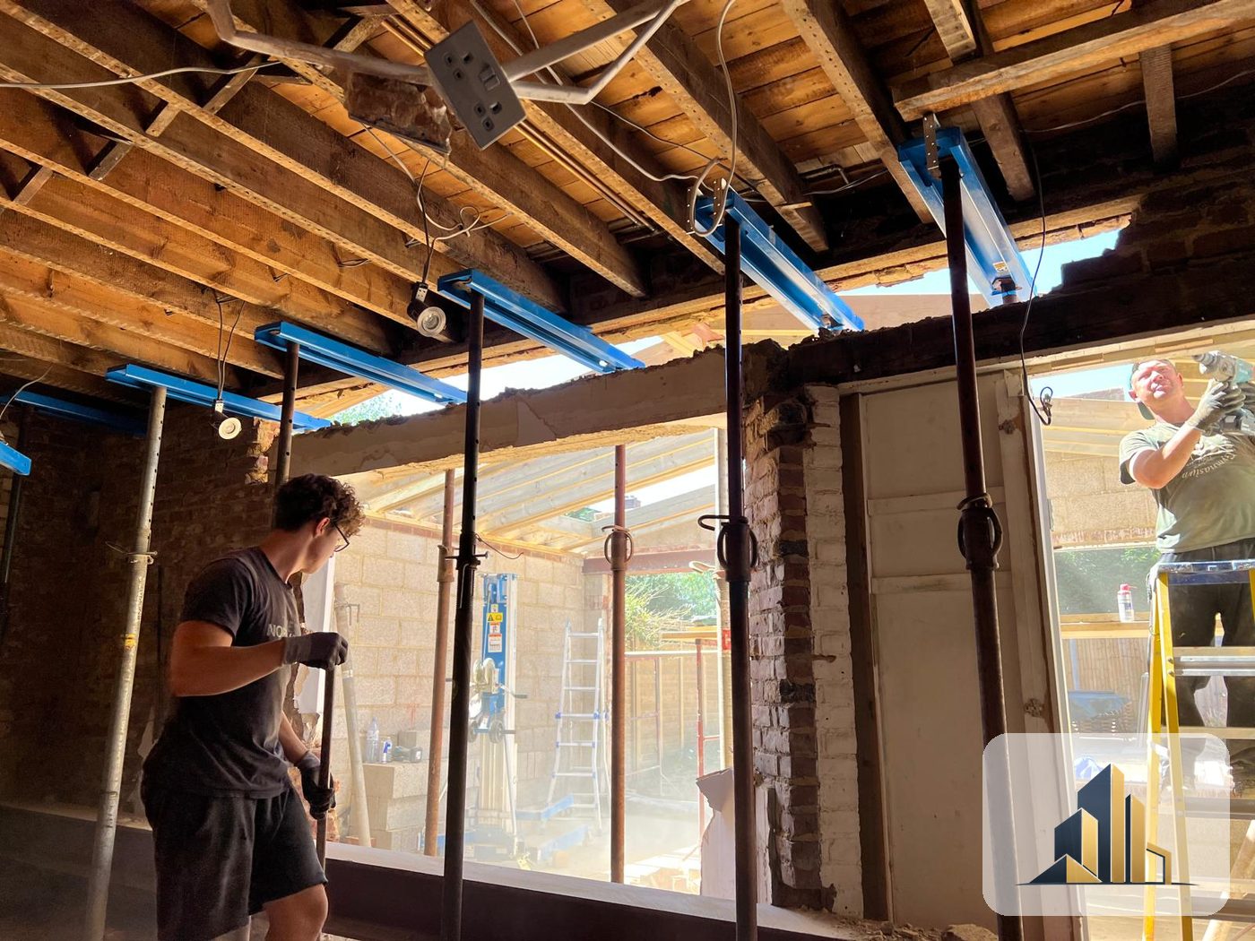BenMar Construction team on site, Richmond