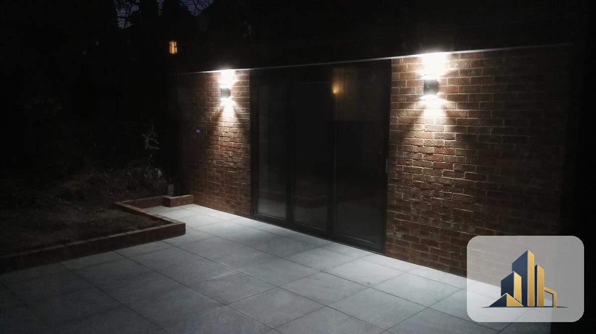 Finished garden room, Raynes Park